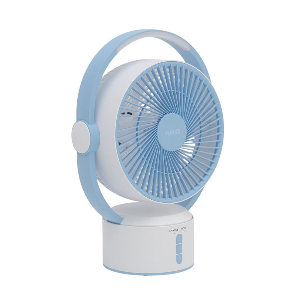 พัดลมพกพา 9 นิ้ว AIKO KN-L2819-WBL สีขาว/ฟ้า