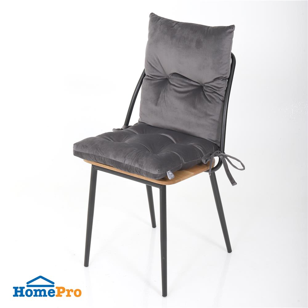 เบาะรองนั่ง HOME LIVING STYLE FINE 17x20 นิ้ว สีเทา