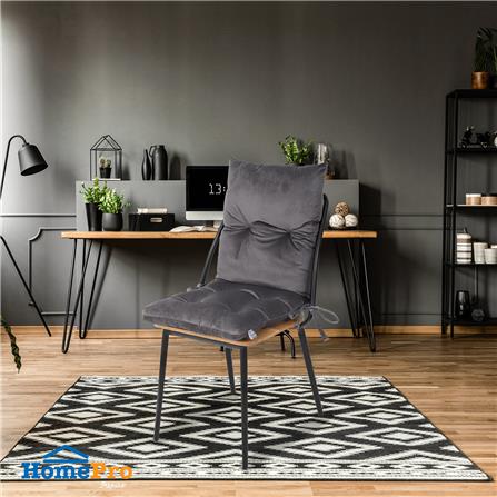 เบาะรองนั่ง HOME LIVING STYLE FINE 17x20 นิ้ว สีเทา_5