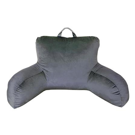 เบาะรองหลัง HOME LIVING STYLE FUR 18x29 นิ้ว สีเทา