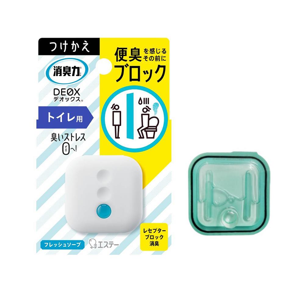 รีฟิลแผ่นน้ำหอมปรับอากาศห้องน้ำ SHALDAN 6 มล. FRESH SOAP_1