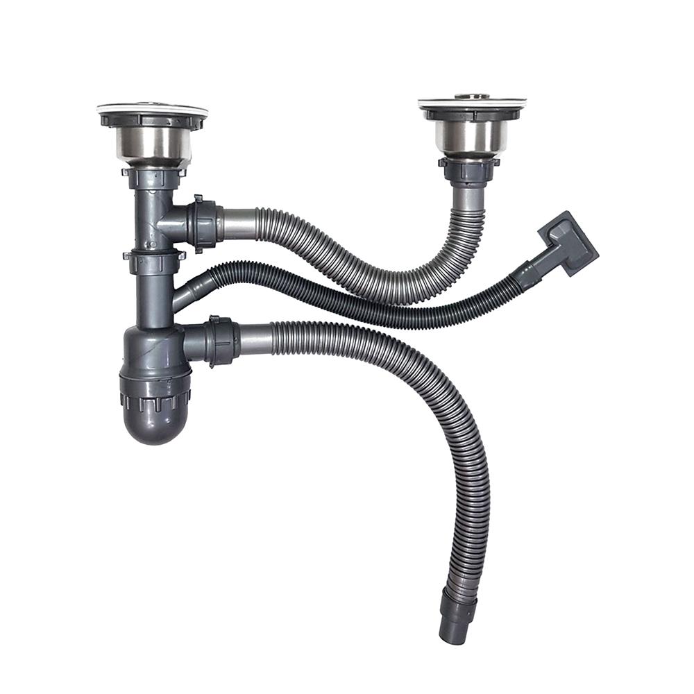 ชุดสะดือ PARNO AP-MDR04 3.5 นิ้ว 2 หัว สเตนเลส