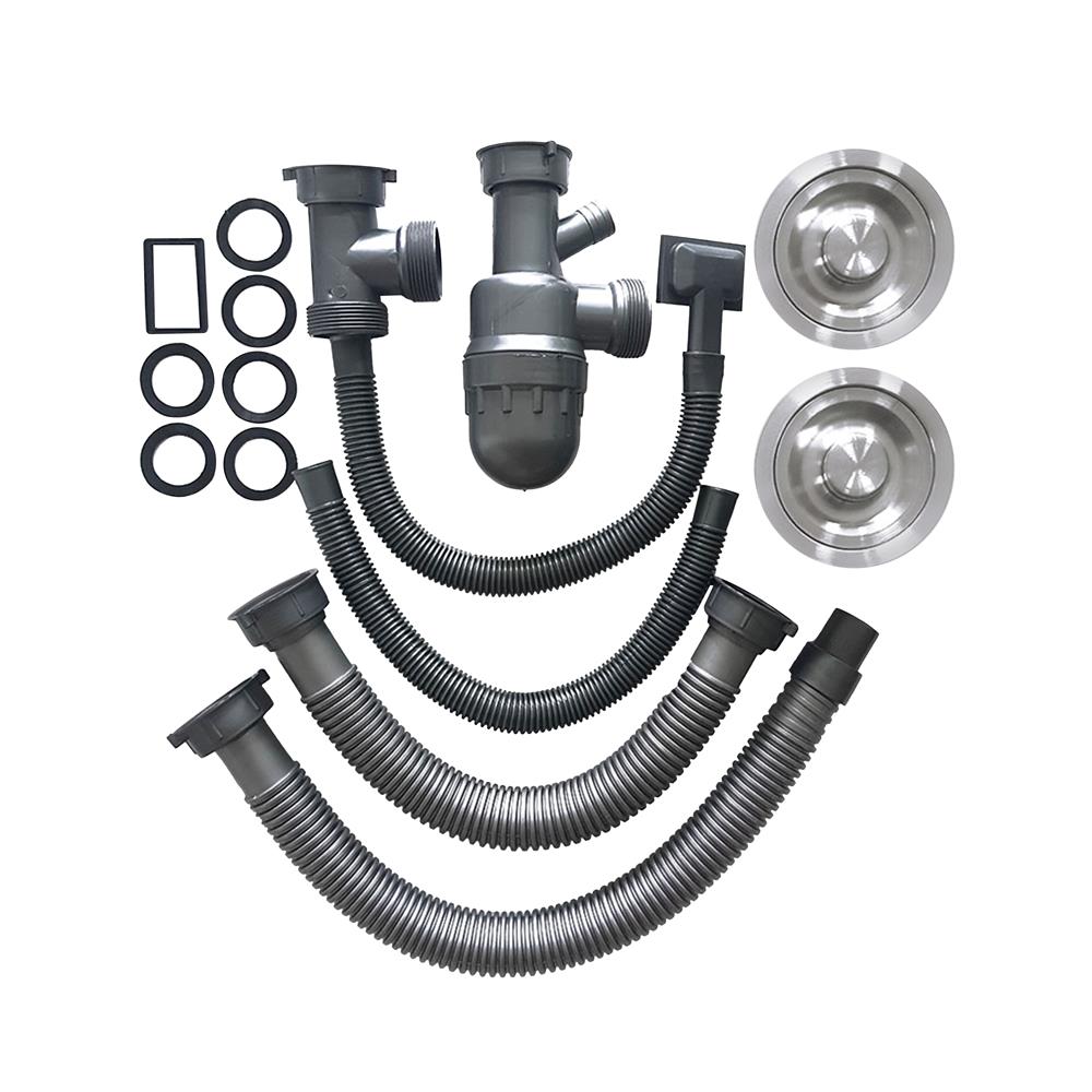 ชุดสะดือ PARNO AP-MDR04 3.5 นิ้ว 2 หัว สเตนเลส