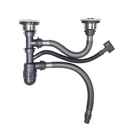 ชุดสะดือ PARNO AP-MDR04 3.5 นิ้ว 2 หัว สเตนเลส