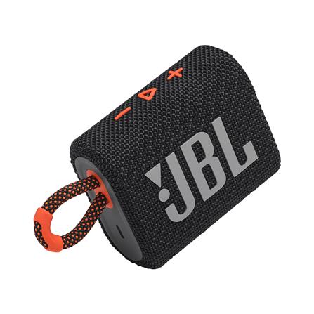 ลำโพงบลูทูธ JBL GO3 สีดำ/ส้ม