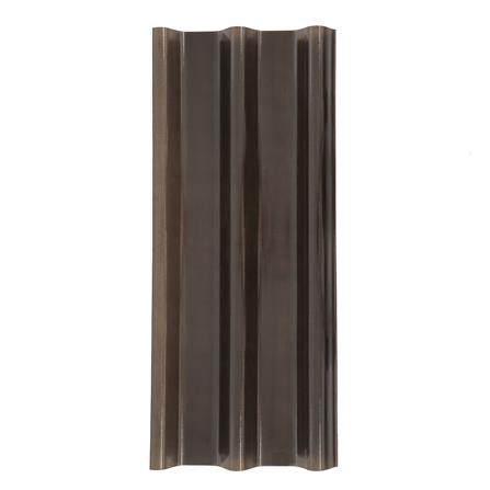 แผ่นโปร่งแสง ลอนคู่ ผิวส้ม SUNSHIELD 1.5 มม. 0.51X1.2 ม. สีชา_1