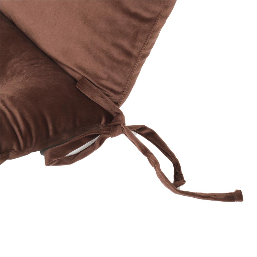 เบาะรองนั่ง HOME LIVING STYLE FINE 17x20 นิ้ว สีน้ำตาล