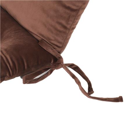 เบาะรองนั่ง HOME LIVING STYLE FINE 17x20 นิ้ว สีน้ำตาล_2