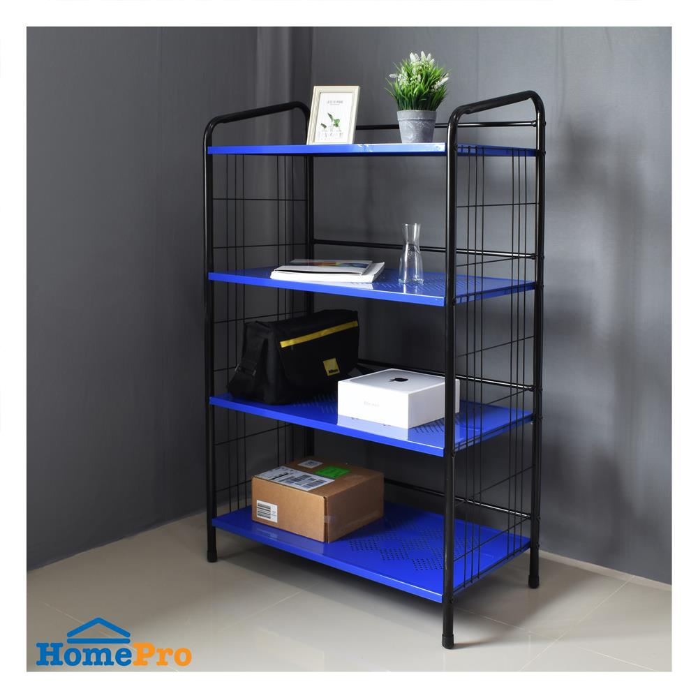 ชั้นวางของ 4 ชั้น ME LIVING RACK 75x41x124 ซม. สีน้ำเงิน
