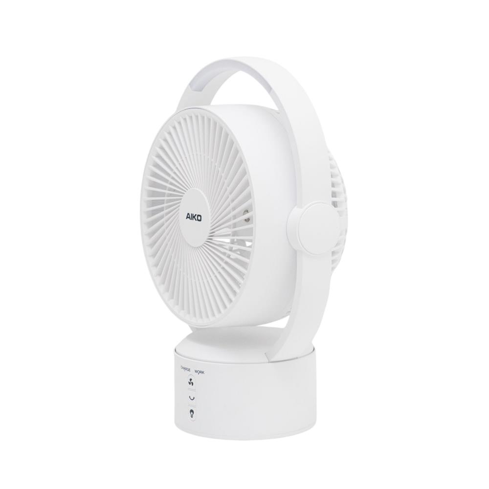 พัดลมพกพา 9 นิ้ว AIKO KN-L2819-WH สีขาว