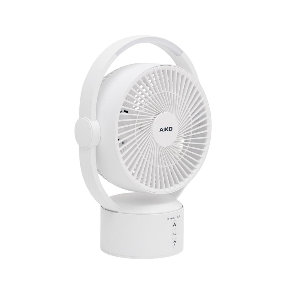 พัดลมพกพา 9 นิ้ว AIKO KN-L2819-WH สีขาว