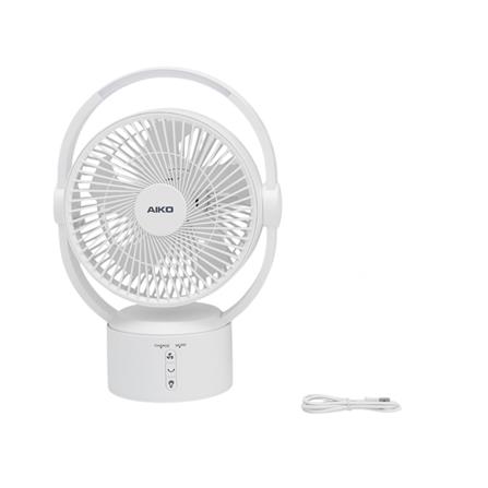 พัดลมพกพา 9 นิ้ว AIKO KN-L2819-WH สีขาว_3