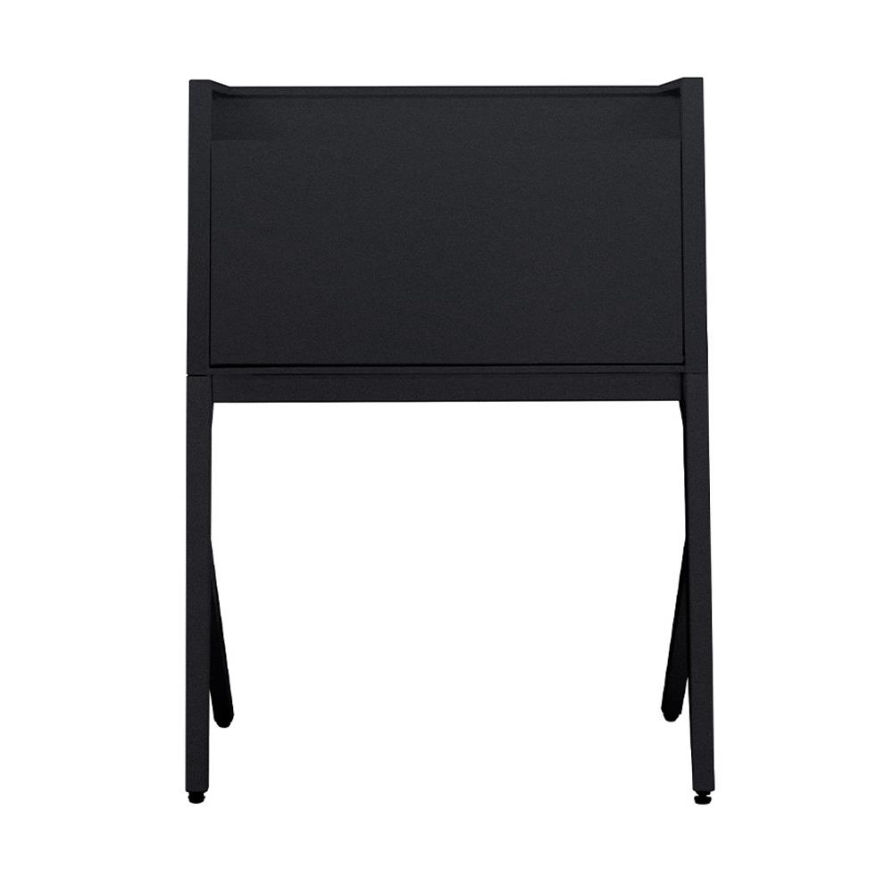 โต๊ะทำงานเหล็ก KIOSK BV-01 90 ซม. สีดำ