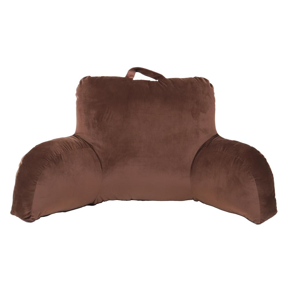 เบาะรองหลัง HOME LIVING STYLE FUR 18x29 นิ้ว สีน้ำตาล