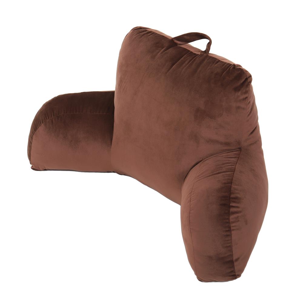 เบาะรองหลัง HOME LIVING STYLE FUR 18x29 นิ้ว สีน้ำตาล