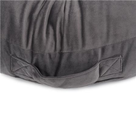 เบาะรองนั่ง HOME LIVING STYLE FLOWER 34x43 นิ้ว สีเทา_2