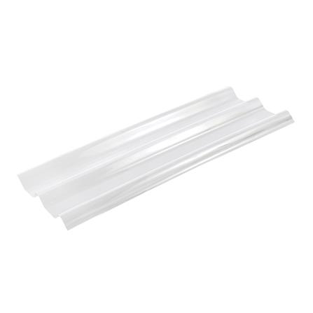 แผ่นโปร่งแสง ลอนคู่ ผิวเรียบ SUNSHIELD 1.2 มม. 0.51X1.5 ม. สีใส_0