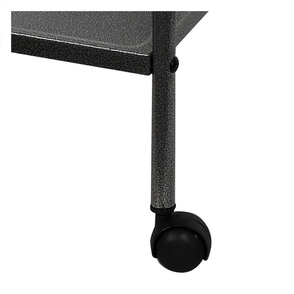 ชั้นวางของ 2 ชั้น มีล้อ ME LIVING BAR 44x31x81 ซม. สีเมทัลลิค