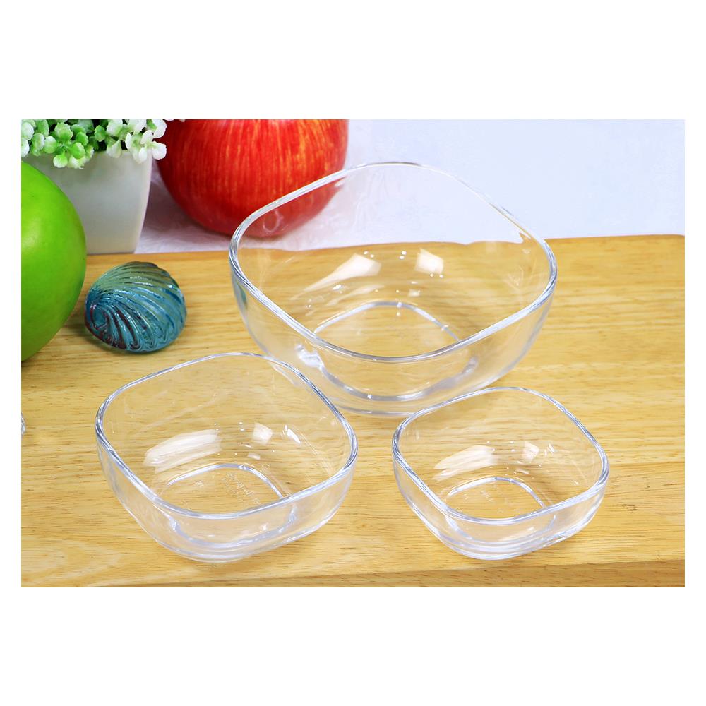 ชามแก้วเหลี่ยม 2.75 นิ้ว BORMIOLI BUFFE