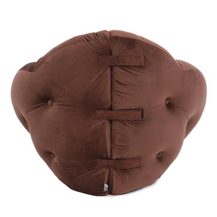 เบาะรองนั่ง HOME LIVING STYLE FLOWER 34x43 นิ้ว สีน้ำตาล_4