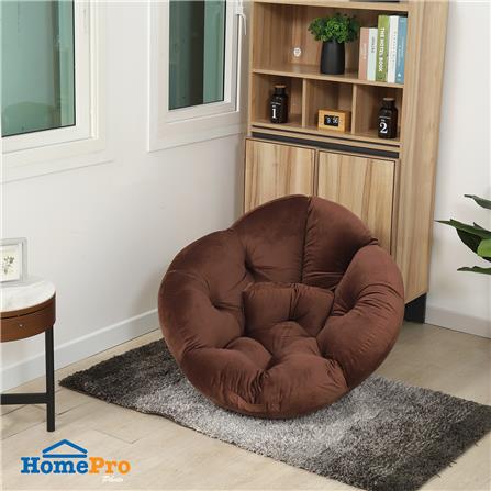 เบาะรองนั่ง HOME LIVING STYLE FLOWER 34x43 นิ้ว สีน้ำตาล_7