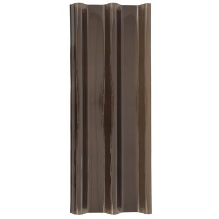 แผ่นโปร่งแสง ลอนคู่ ผิวเรียบ SUNSHIELD 1.2 มม. 0.51X1.5 ม. สีชา_1