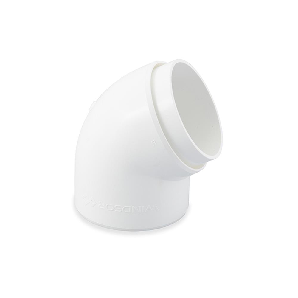 ข้องอกลม 15 องศา SCG SMART สีขาว