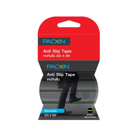 เทปกันลื่นเรืองแสง PACK IN 2 นิ้ว X 5 ม สีเขียวดำ_2