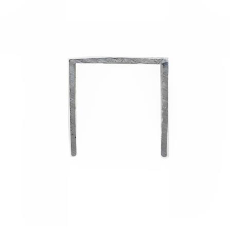 อะลูมิเนียมตัวยู SUNSHIELD 0.95X0.95X245 ซม._2