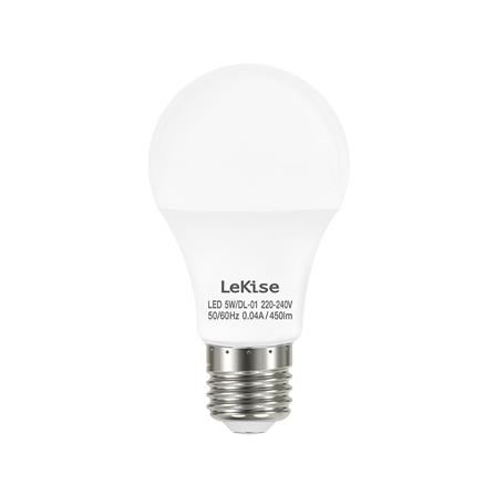 หลอด LED LEKISE A60 KLASSIC 5 วัตต์ DAYLIGHT E27_0