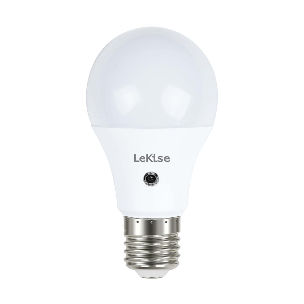 หลอด LED LEKISE LIGHT SENSOR 10 วัตต์ WARMWHITE E27