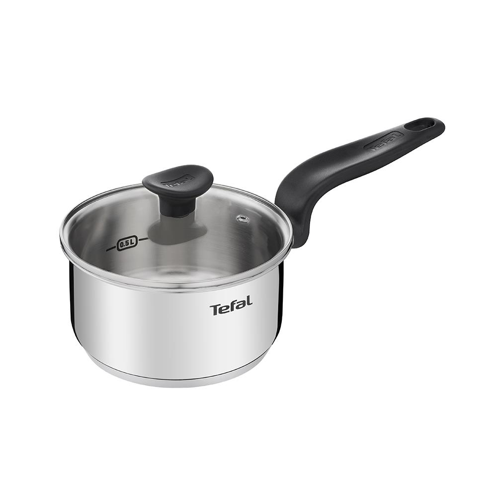 หม้อด้ามพร้อมฝาแก้ว 16 ซม. TEFAL PRIMARY IH