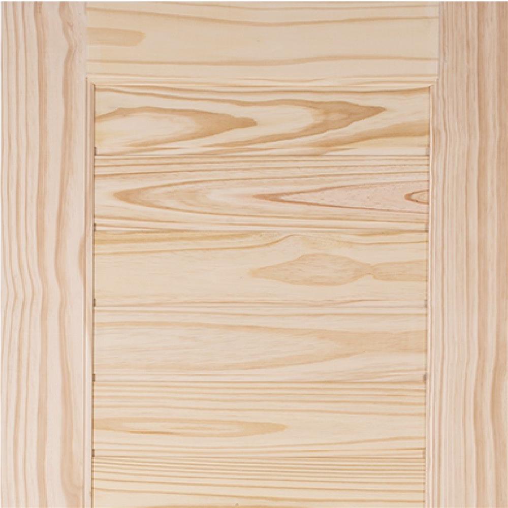 ประตูไม้สนนิวซีแลนด์ MODERN DOORS L.162 80X200 ซม. สีธรรมชาติ ไม่เจาะลูกบิด