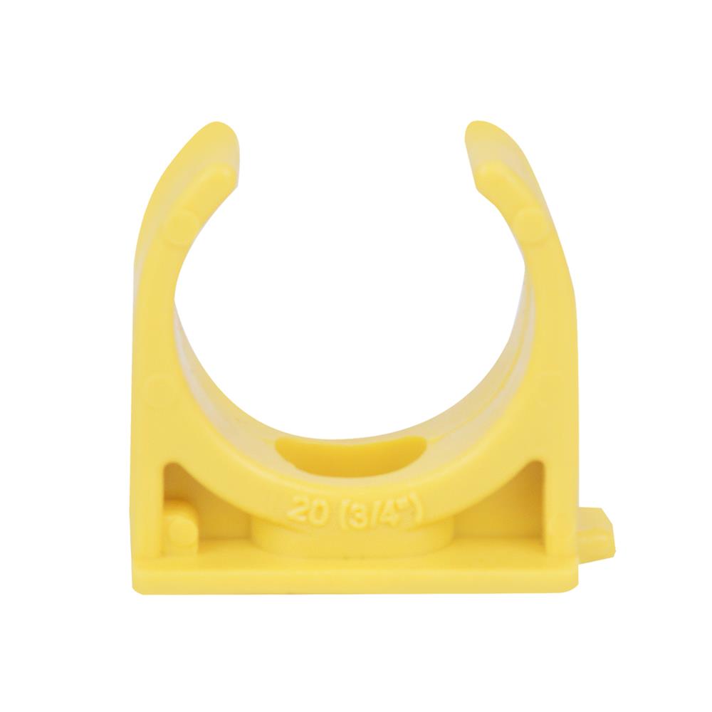 คลิปก้ามปู ELECKTA 3/4 นิ้ว สีเหลือง แพ็ก 4 ชิ้น