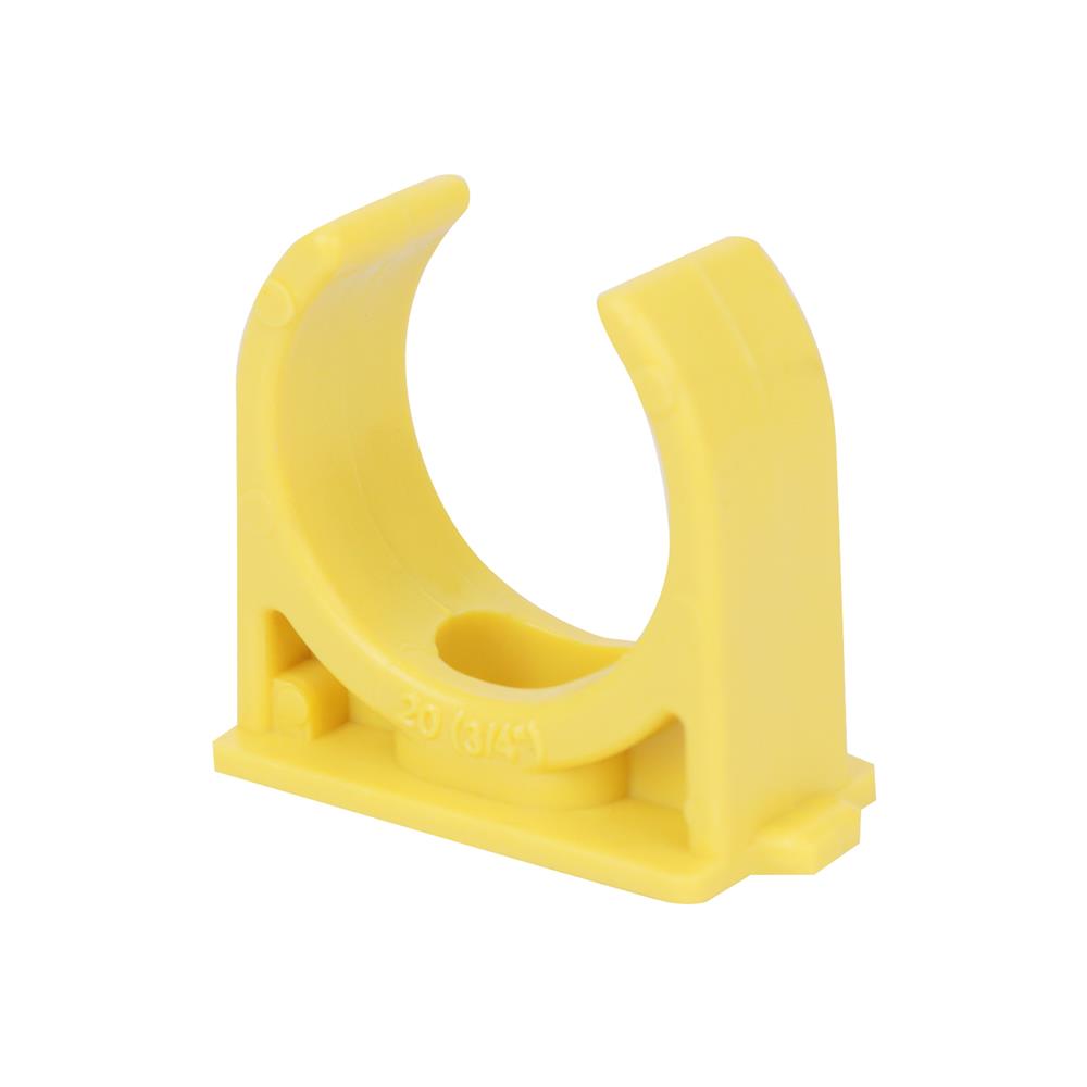 คลิปก้ามปู ELECKTA 3/4 นิ้ว สีเหลือง แพ็ก 4 ชิ้น