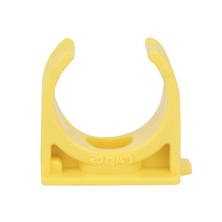 คลิปก้ามปู ELECKTA 3/4 นิ้ว สีเหลือง แพ็ก 4 ชิ้น