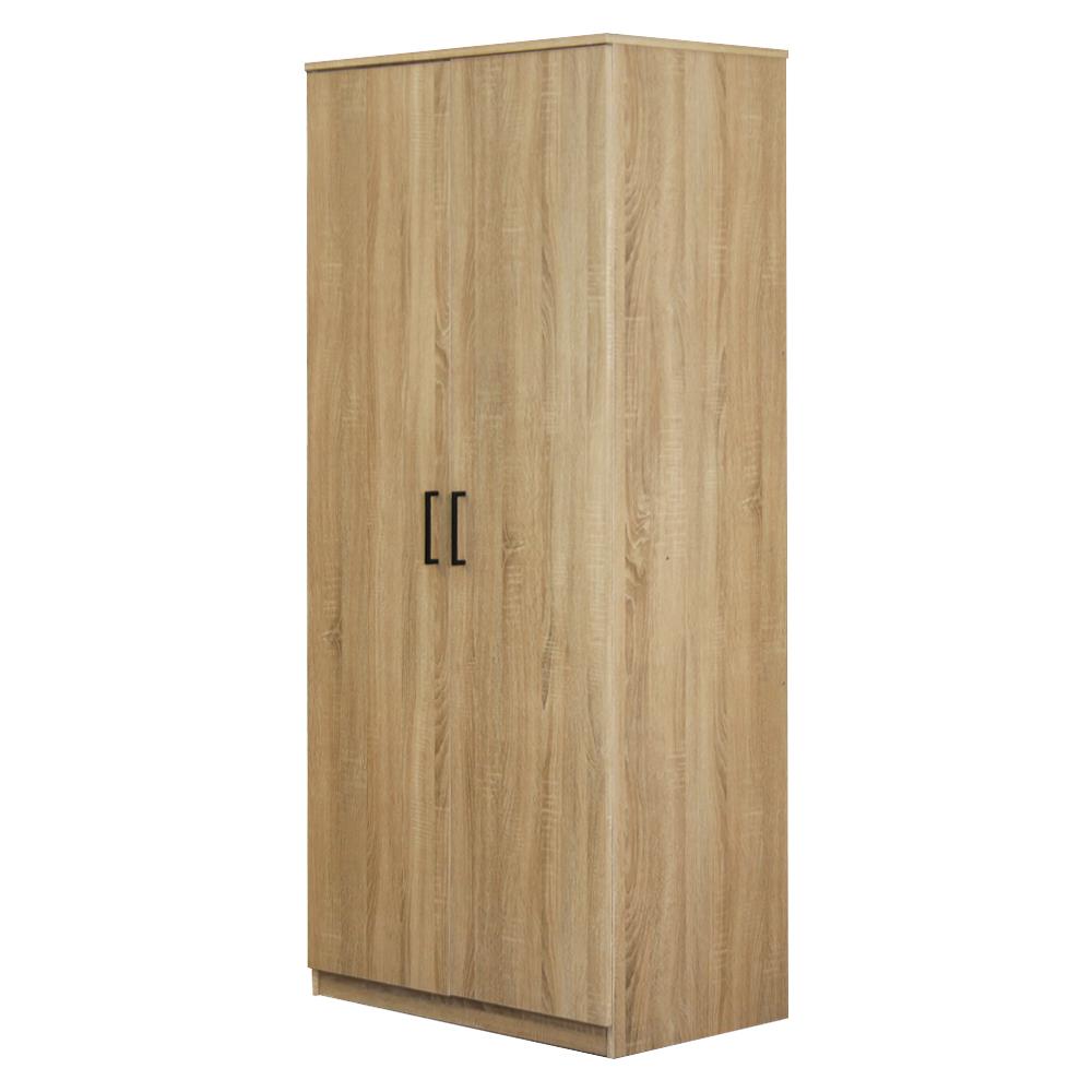 ตู้เสื้อผ้าบานเปิด ME LIVING SUPRA S-GP 80 ซม. สีโซลิดโอ๊ค