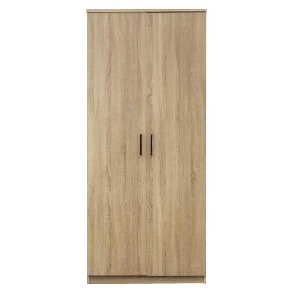 ตู้เสื้อผ้าบานเปิด ME LIVING SUPRA S-GP 80 ซม. สีโซลิดโอ๊ค