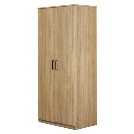 ตู้เสื้อผ้าบานเปิด ME LIVING SUPRA S-GP 80 ซม. สีโซลิดโอ๊ค