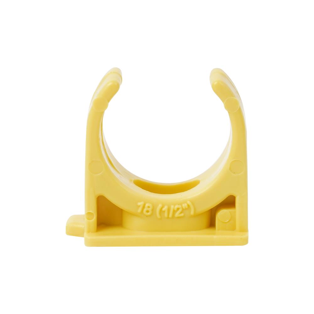 คลิปก้ามปู ELECKTA 1/2 นิ้ว สีเหลือง แพ็ก 10 ชิ้น