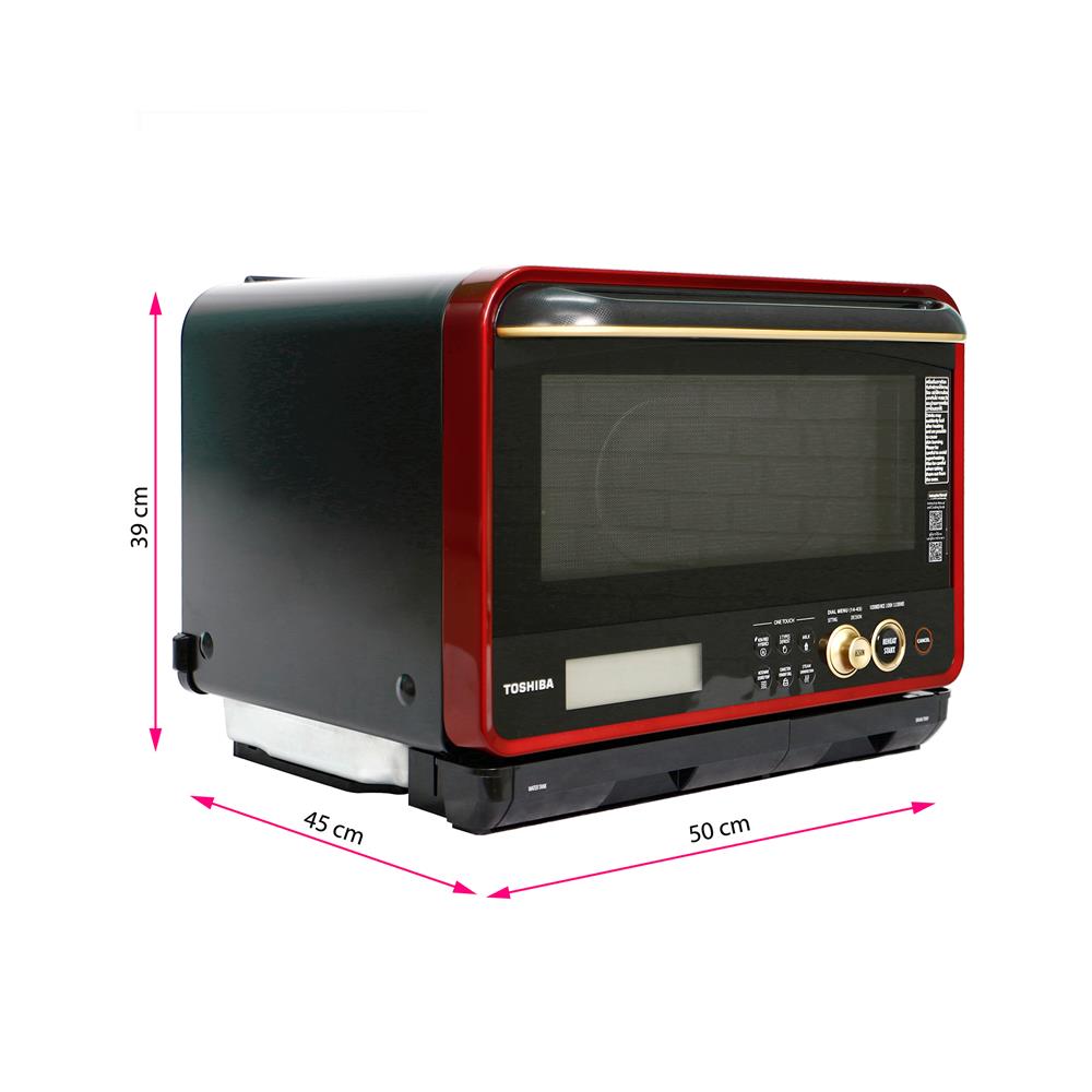 ไมโครเวฟระบบอบไอน้ำ TOSHIBA ER-ND300C(R) 30 ลิตร