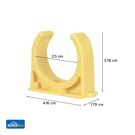 คลิปก้ามปู ELECKTA 1 นิ้ว สีเหลือง แพ็ก 4 ชิ้น_3