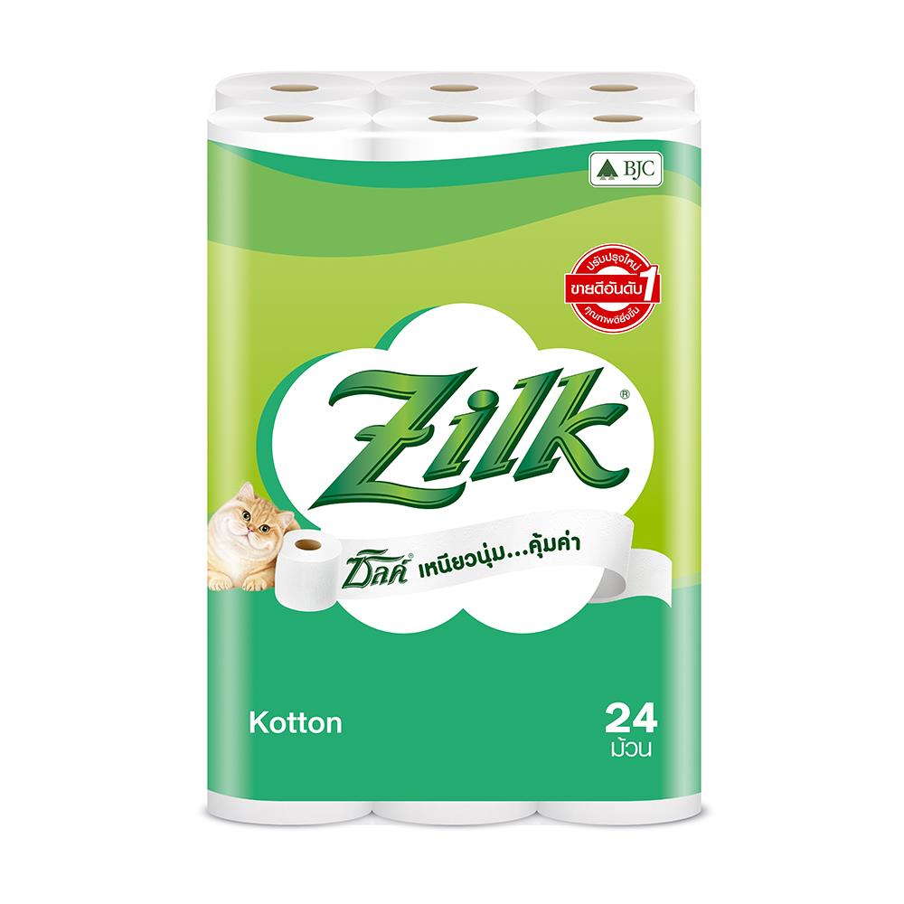 กระดาษชำระ ZILK KOTTON แพ็ค24