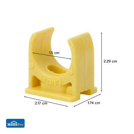 คลิปก้ามปู ELECKTA 3/8 นิ้ว สีเหลือง แพ็ก 10 ชิ้น_4