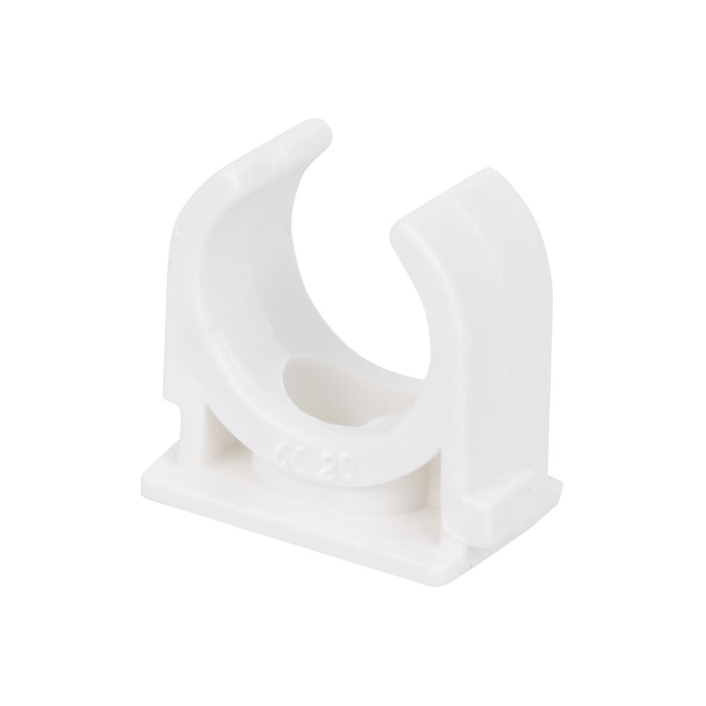 คลิปก้ามปู ELECKTA 20 มม. สีขาว แพ็ก 10 ชิ้น