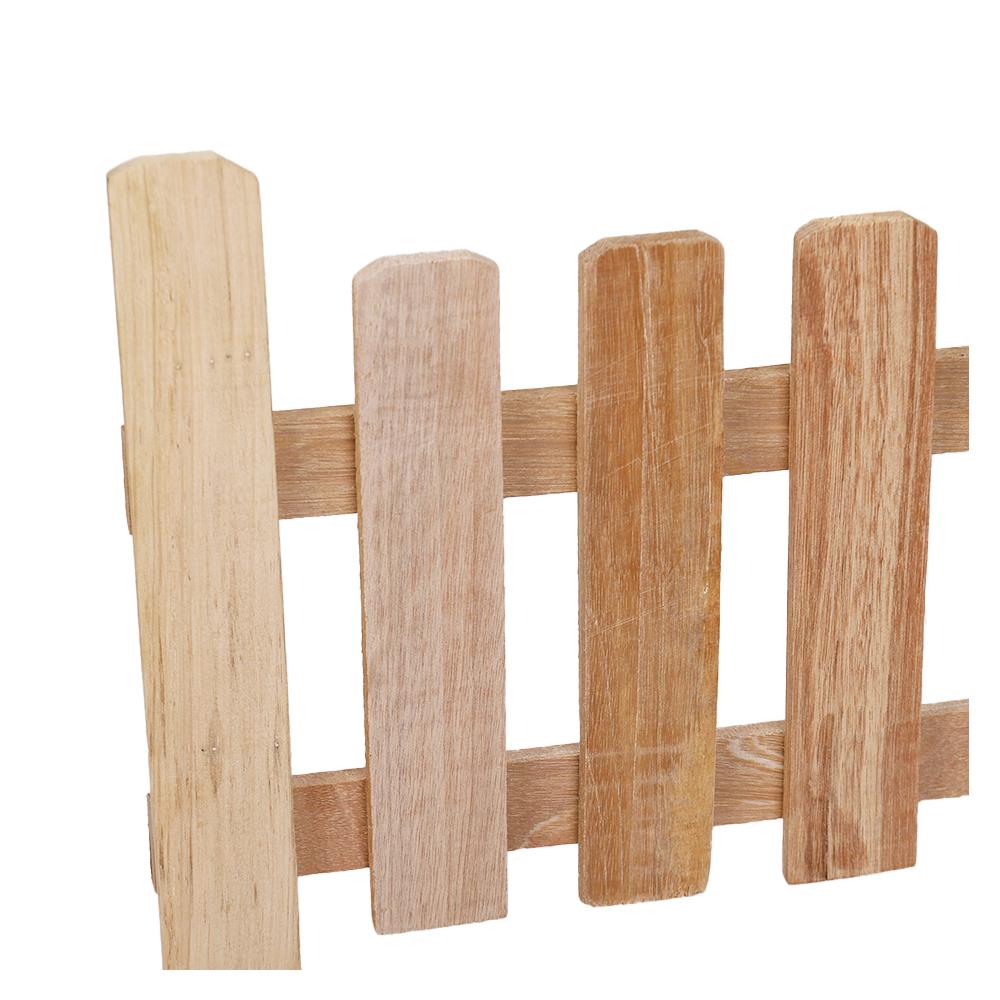 รั้วไม้เต็งตั้งพื้น ME LIVING NICE 70x40 ซม. สีธรรมชาติ