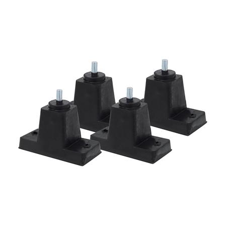 อุปกรณ์แอร์ ขายางคอยล์ร้อน 3 นิ้ว แพ็ก 4 ชิ้น_0