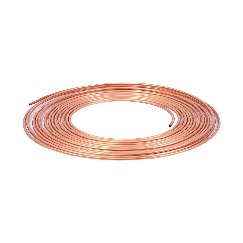 ท่อทองแดง NICE TUBE 1/4 นิ้ว 0.7 มม. 15 ม.