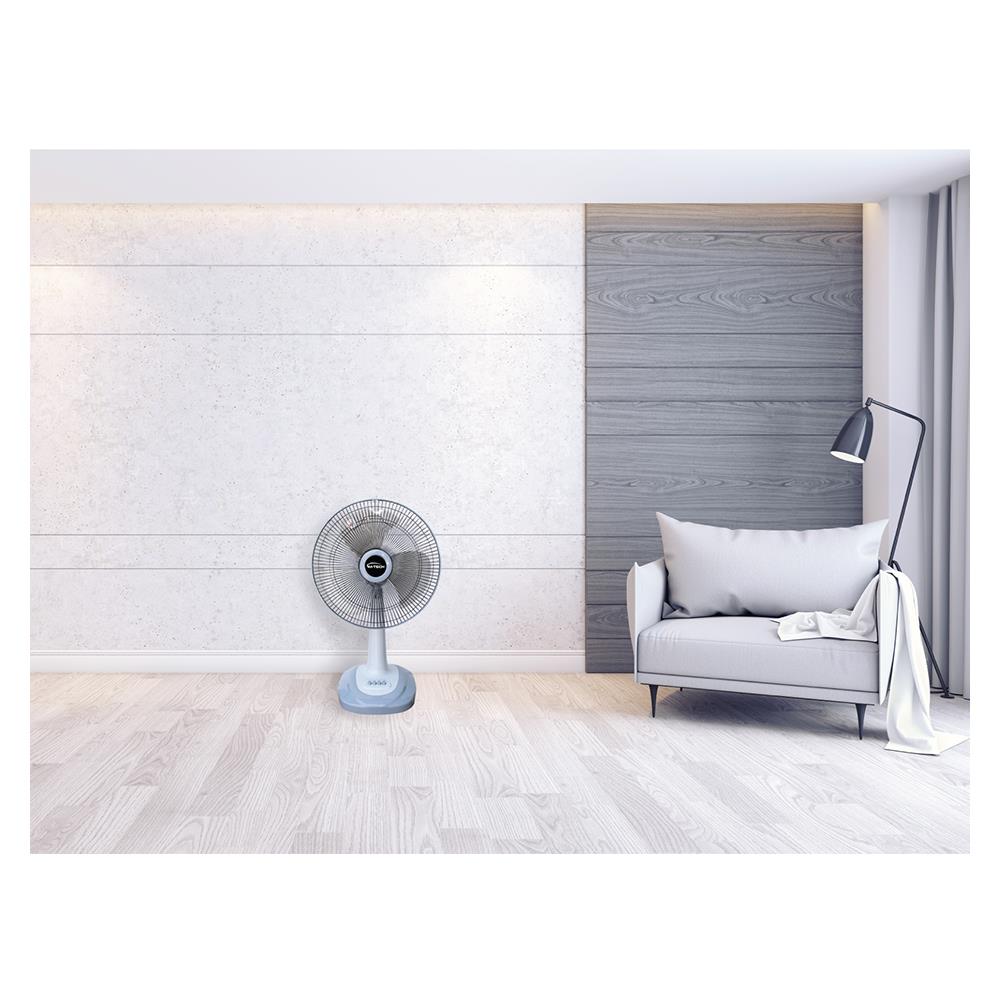 พัดลมตั้งโต๊ะ 16 นิ้ว M-TECH DF-8162 NEW เทา