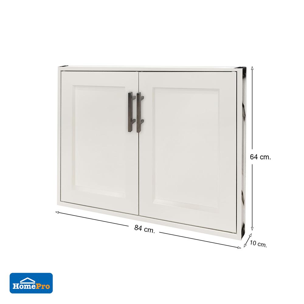 บานซิงค์คู่ CABIN ELBE 84x64 ซม. สีครีม